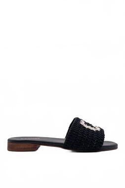 NEW KAANAS women's serin slide sandals in black